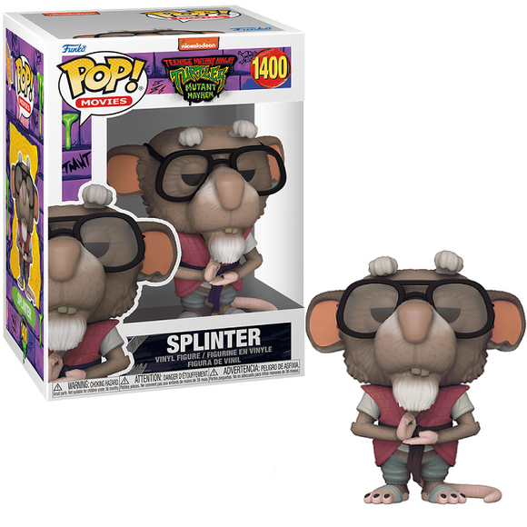 Splinter #1400 - Teenage Mutant Ninja Turtles Mutant Mayhem Funko Pop! Movies