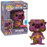 Splinter #58 Teenage Mutant Ninja Turtles Funko Pop Target Exclusive in box and out of box