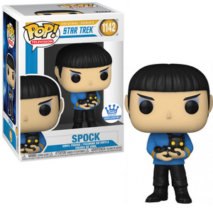 Spock with Cat #1142 – Star Trek Original Series Funko Pop! TV [Funko Exclusive]