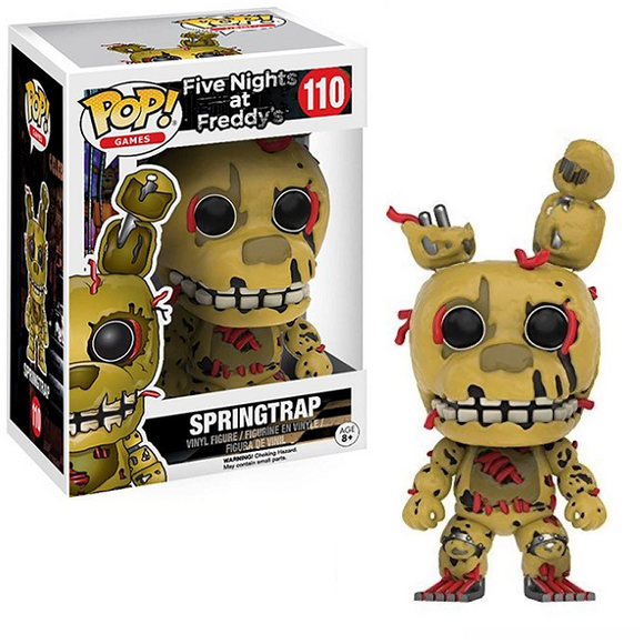 Springtrap #110 - Five Nights at Freddys Funko Pop! Games