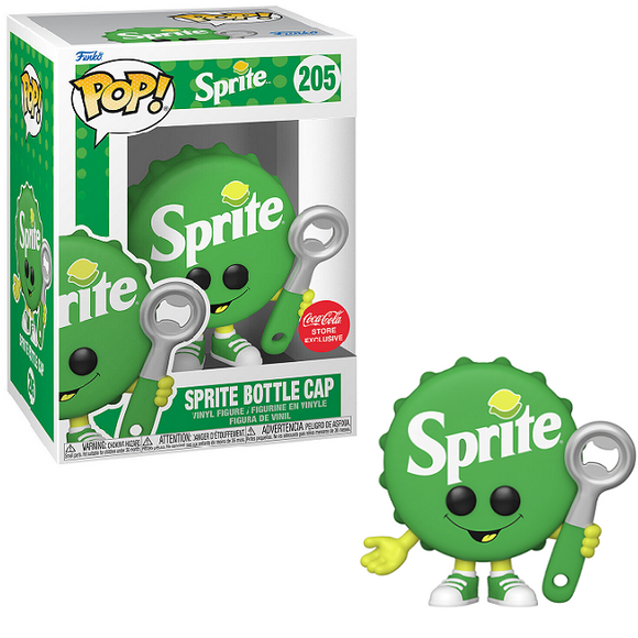 Sprite Bottle Cap #205 - Sprite Funko Pop! Ad Icons [Exclusive]