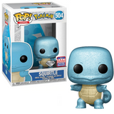 Squirtle #504 Pokemon Funko Pop! Diamond 2021 Summer Convention vinyl figure in box and out of box