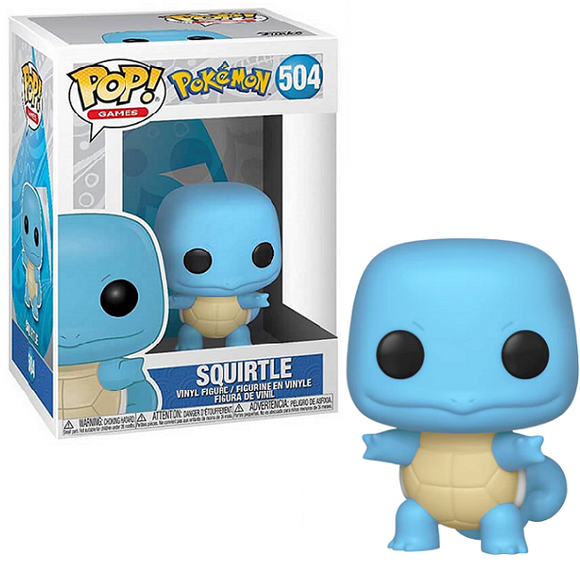 Squirtle #504 - Pokemon Funko Pop! Games