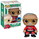 Stan Lee Red #03 Stan Lee Collectibles ComiKaze Exclusive Funko Pop in box and out of box