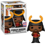 Stanley Hudson #1145 The Office Funko Pop 2021 Summer Convention in box and out of box
