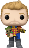 Star-Lord with Groot #1125 Funko Pop Marvel Funko Exclusive vinyl figure out of box