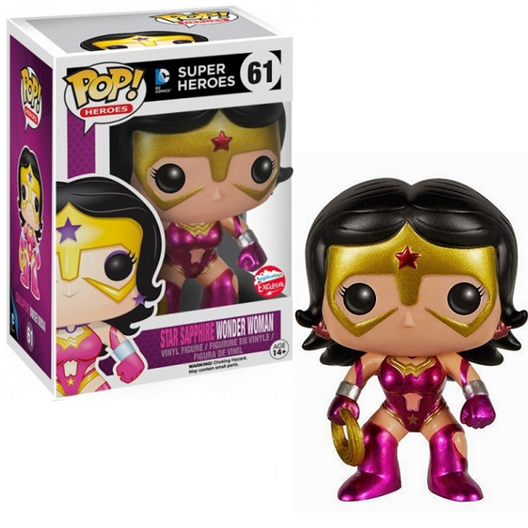 Star Sapphire Wonder Woman #61 - DC Super Heroes Funko Pop! Heroes [Fugitive Exclusive]