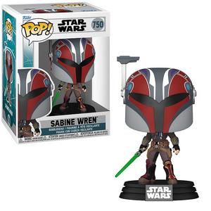 Sabine Wren #750 - Star Wars Ahsoka Funko Pop! [Mandalorian Armor]