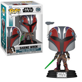Sabine Wren #750 Star Wars Ahsoka Funko Pop! in box and out of box