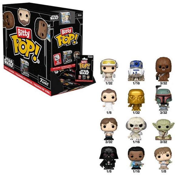 Star Wars Wave 2 - Funko Bitty Pop! [Single Random]