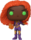 Starfire #1515 Titans Funko Pop out of box glam shot