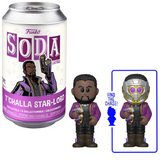 Star-Lord T’Challa Marvel What If Funko Soda figure in can and out of can