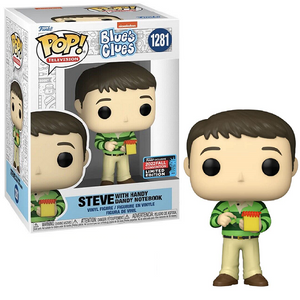 Steve with Handy Dandy Notebook #1281 - Blues Clues Funko Pop! TV [2022 Fall Convention Limited Edition]