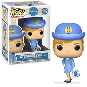 Stewardess with White Bag #142 - Pan Am Funko Pop! Ad Icons