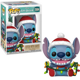 Stitch With Lights #1504 Lilo & Stitch Funko Pop! Holiday in box and out of box