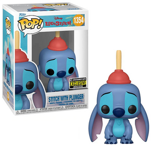 Stitch with Plunger #1354 - Lilo & Stitch Funko Pop! [EE Exclusive]