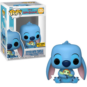 Stitch with Turtle #1353 - Lilo & Stitch Funko Pop! [Hot Topic Exclusive]