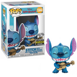 Stitch with Ukulele #1044 Lilo and Stitch Diamond EE Exclusive Funko Pop figure in box and out of box