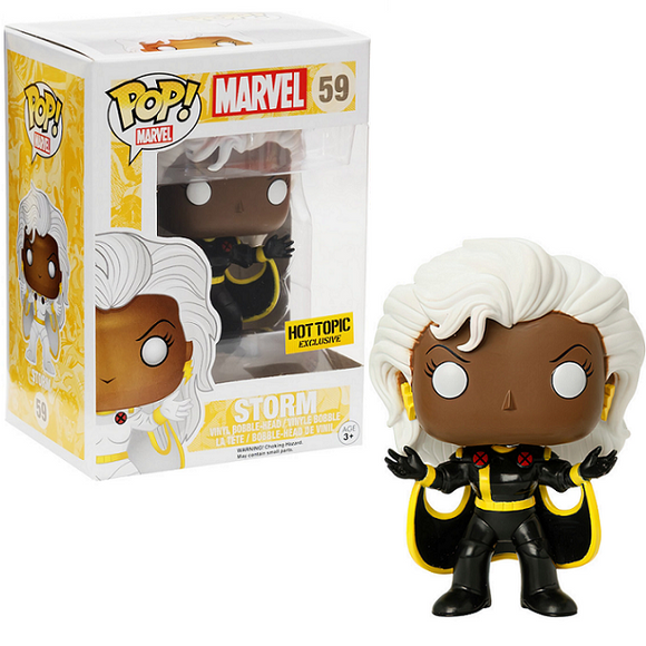 Storm #59 - Marvel X-Men Funko Pop! Marvel [Black Outfit Hot Topic Exclusive]