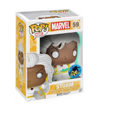 Storm #59 Funko Pop! displayed inside the box, front view