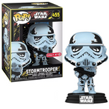 Stormtrooper Retro Series #455 Star Wars Funko Pop Target Exclusive figure in box and out of box