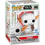 Yoda Snowman #568 Star Wars Funko Pop Funko Exclusive figure in box