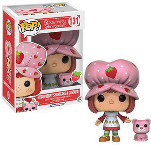 Strawberry Shortcake and Custard #131 – Strawberry Shortcake Funko Pop! [Scented]