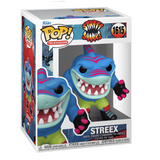 Streex #1615 Street Sharks Funko Pop 90’s Capsule Series inside the box.