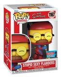 Stupid Sexy Flanders #1167 The Simpsons Funko Pop 2021 Fall Convention Exclusive in box
