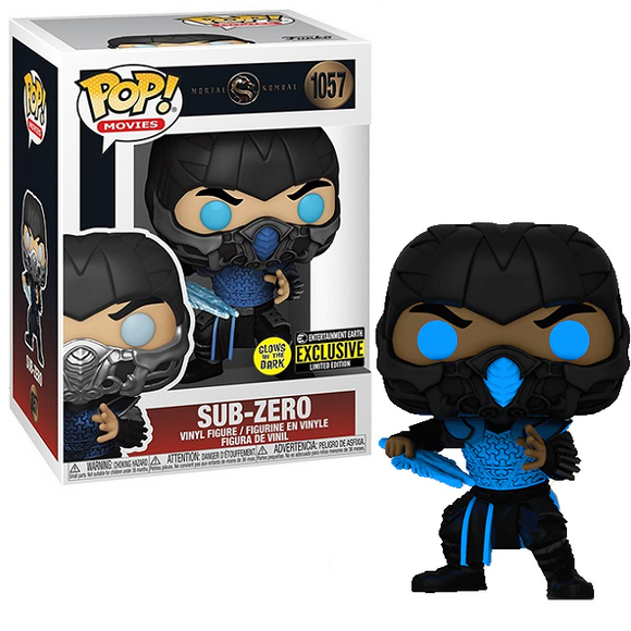 Sub-Zero #1057 – Mortal Kombat Funko Pop! Movies [Gitd EE Exclusive]