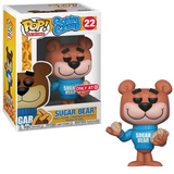 Sugar Bear #22 Golden Crisp Funko Pop Ad Icons Target Exclusive figure in box and out of box holding cereal pieces
