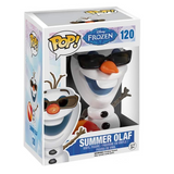 Summer Olaf #120 Frozen Funko Pop! in window display box