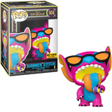 Summer Stitch #1414 Funko Pop shown in box and out of box