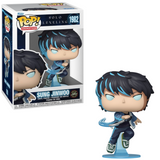 Sung Jinwoo #1982 Solo Leveling Funko Pop GITD Chase in box and out of box