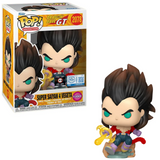 Super Saiyan 4 Vegeta #2078 Dragon Ball GT Funko Pop Flocked Chalice Exclusive in box and out of box