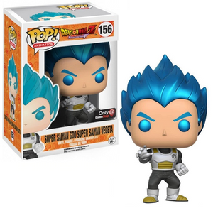 Super Saiyan God Super Saiyan Vegeta #156 - Dragonball Z Funko Pop! Animation [Metallic Gamestop Exclusive]