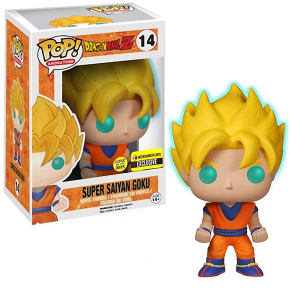 Super Saiyan Goku #14 - Dragon Ball Z Funko Pop! Animation [Gitd EE Exclusive]