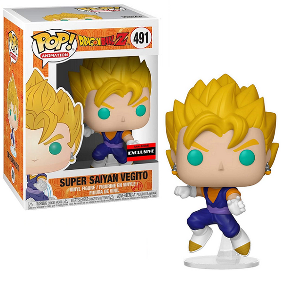 Super Saiyan Vegito #491 - Dragon Ball Z Funko Pop! Animation [AAA Exclusive]