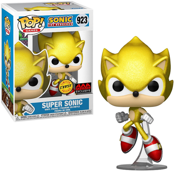 Super Sonic #923 - Sonic the Hedgehog Funko Pop! Games [AAA Anime Exclusive Chase]