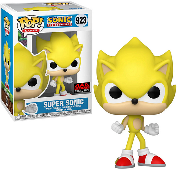 Super Sonic #923 - Sonic the Hedgehog Funko Pop! Games [AAA Anime Exclusive]
