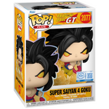 Super Saiyan 4 Goku #2077 Dragon Ball GT Funko Pop! Plus shown in original window display box