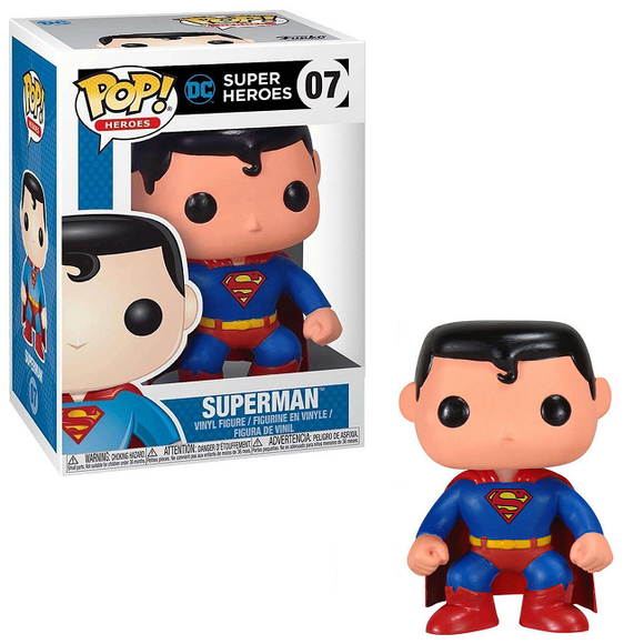 Superman #07 Funko Pop DC Super Heroes Vinyl Figure