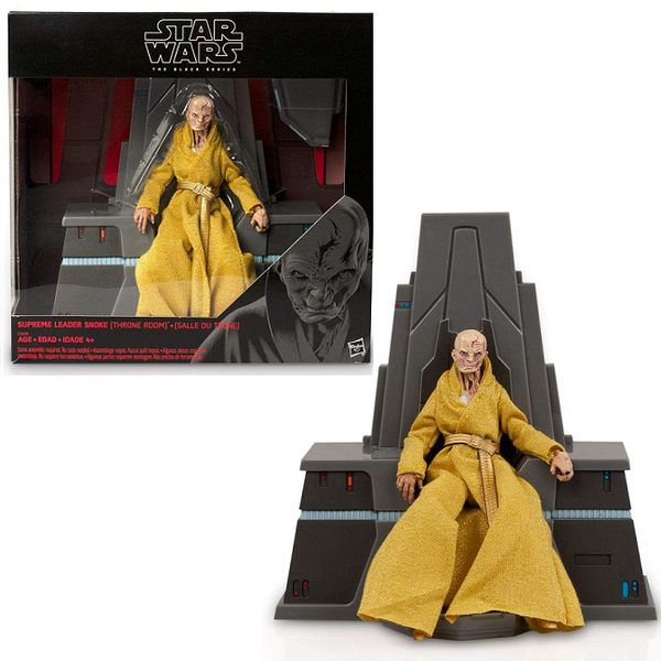 Star wars black series snoke best sale throne room