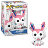 Sylveon #857 Pokemon Funko Pop Games figure in box and out of box