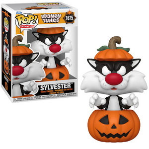 Sylvester With Pumpkin #1675 - Looney Tunes Halloween Funko Pop! Animation