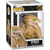 Syrax #07 House of the Dragon Funko Pop! in window display box