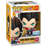 Super Saiyan 4 Vegeta #2078 Dragon Ball GT Funko Pop Flocked Chalice Exclusive in display box