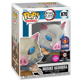 Inosuke Hashibira #870 Demon Slayer Flocked Chalice LACC Exclusive Funko Pop figure in box