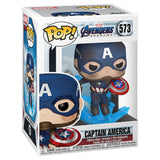Captain America #573 Funko Pop Marvel Avengers Endgame collectible in box