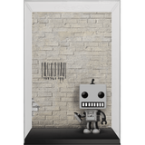 Tagging Robot #02 Brandalised Funko Pop With Case out of box